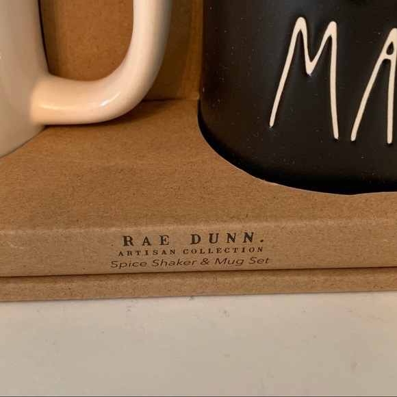 RAE DUNN "SPICERUB" Shaker & "GRILLMASTER" Mug Set - Picture 2 of 3